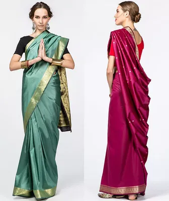 Индийские сари — традиционная одежда богинь — INDIASTYLE