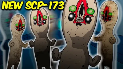 SCP-096 “Still Frame from Recontainment” (Fan Art) | Scp-096, Scary art, Scp