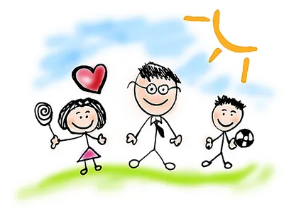 Еда, семья, дети, счастье и концепция людей - счастливая семья с 3 детьми в  кухне Стоковое Изображение - изображение насчитывающей женщина, варить:  117899559