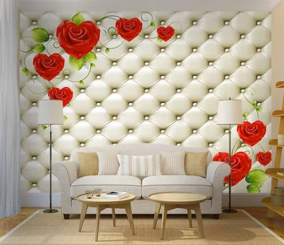 Купить Картины по номерам 40х50 «Розы и сердечки» по привлекательной цене  во Владивостоке