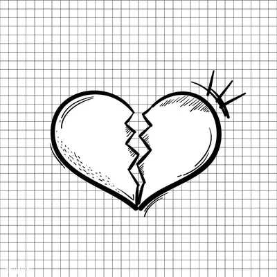 Рисунки для разбитого сердца - фото и картинки abrakadabra.fun