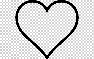 Черно-белое Сердце Шрифт, Белое Сердце с, любовь, белый png | PNGEgg