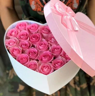 Сердце из роз , сердце 3D на подарок , сердце из фоамирана №822933 - купить  в Украине на Crafta.ua