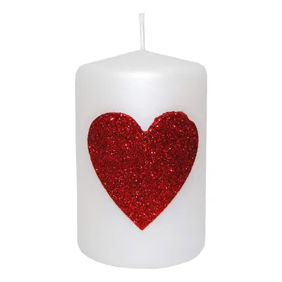 Свечи сердца стоковое фото. изображение насчитывающей сердце - 62475514