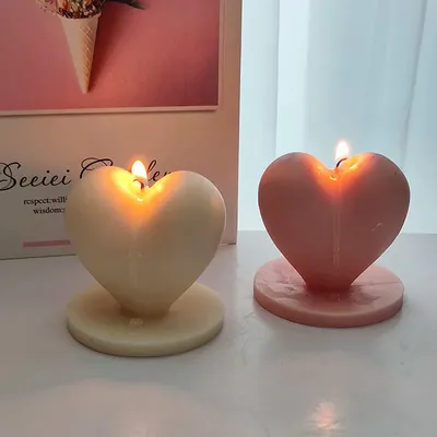 Свечи Сердце из роз Набор 4 шт Металлик (ID#1499780447), цена: 150 ₴,  купить на Prom.ua