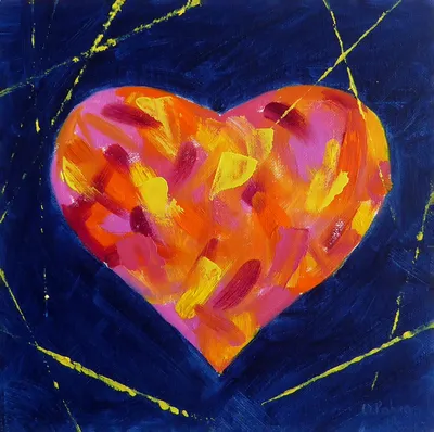 Красное Сердце Любовь Логотип: создать онлайн - Turbologo