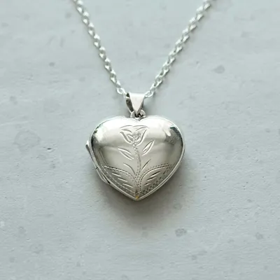 Открывающийся медальон сердце. Серебро 925 пробы. в магазине «Napoleonka»  на Ламбада-маркете