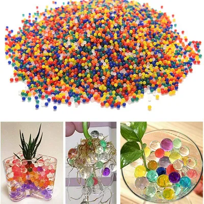 Купить аквагрунт гидрогелевые шарики Orbeez для цветов (Орбис) растущие в  воде: цена, фото