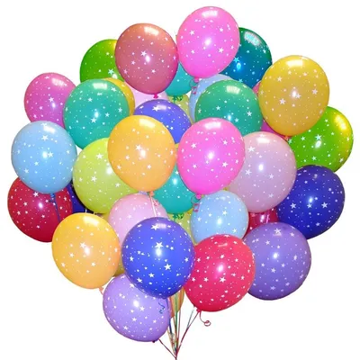 Воздушные разноцветные шарики пастель купить в Москве - заказать с  доставкой - артикул: №1353