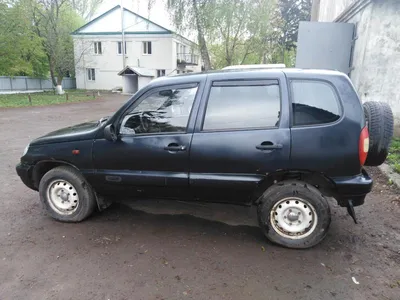 Рейлинги ПТ Групп Chevrolet NIVA/LADA NIVA/ NIVA Travel (Шевроле Нива/Лада  Нива/Нива Тревел) 2002- Усиленные Черные с двумя поперечинами LNV551504  купить по цене 6 390 руб. в официальном магазине ПТ Групп Москва