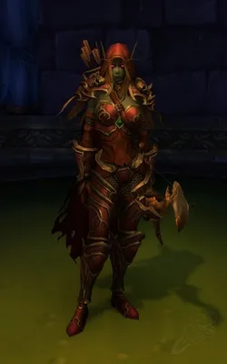 Новая моделька Сильваны - Общие темы - World of Warcraft Forums
