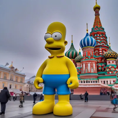 Картина по номерам «Simpsons Симпсоны: Гомер объелся» simpsons-002 Живопись  по Номерам 40x40 - купить недорого в Москве по цене производителя, отзывы,  фото в интернет магазине Цветное