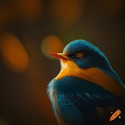 Красно синяя птица - 71 фото