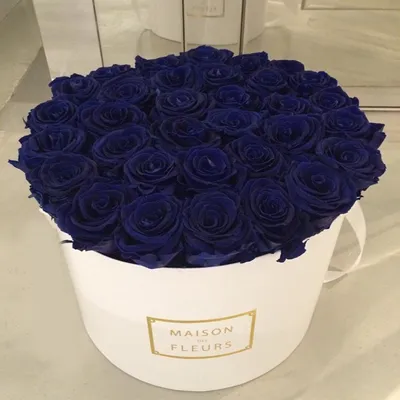 Синие розы купить с бесплатной доставкой по Красноярску - Агава