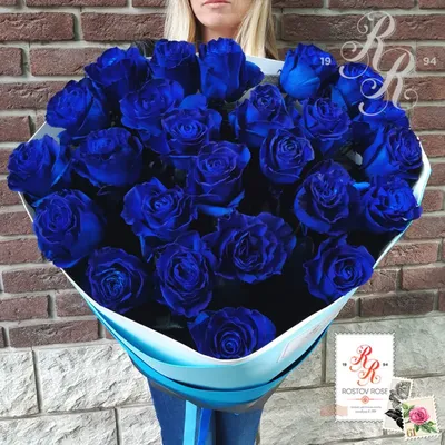 Купить синие розы с доставкой в Харькове - Florina