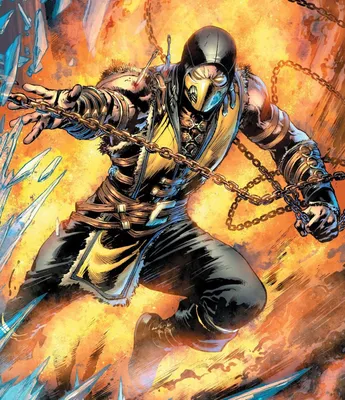 100+] Mortal Kombat Scorpion Wallpapers | Wallpapers.com