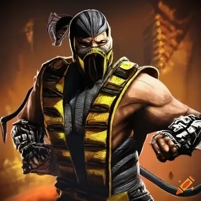 Mortal Kombat 11 Scorpion Action Figure (Klassic) - Walmart.com