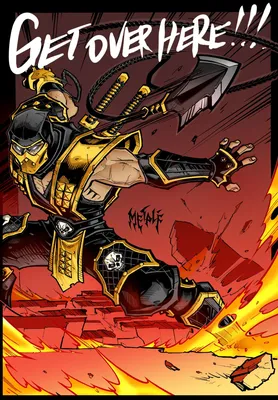 Scorpion (Mortal Kombat 1) by LonelyOMEGA on DeviantArt