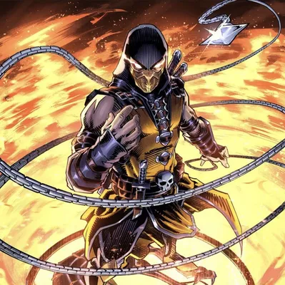 Mortal Kombat - Scorpion\" Poster by CXDigitalArt | Redbubble