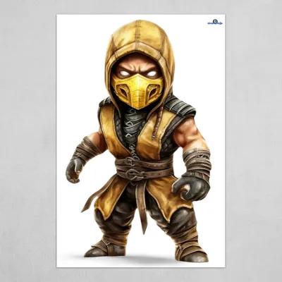 Free STL file Scorpion Mask - Mortal Kombat X 🦂・3D printer model to  download・Cults