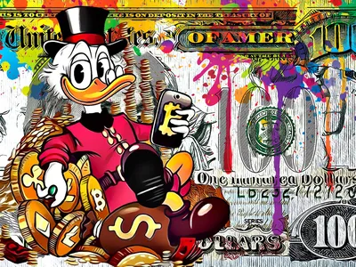 Скрудж Макдак (Scrooge McDuck) :: Дисней (Disney) :: золото :: приколы про  деньги :: Мультфильмы / смешные картинки и другие приколы: комиксы, гиф  анимация, видео, лучший интеллектуальный юмор.