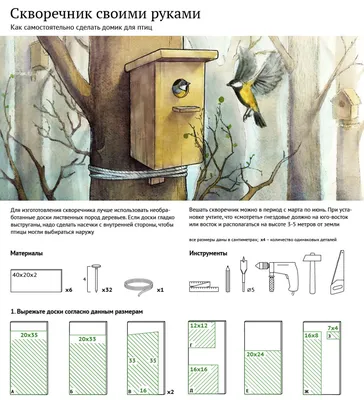 Скворечник для птиц купить в Омске с доставкой: цены в интернет-магазине  АзбукаДекор