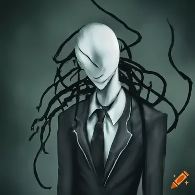 Slender Man by Wolvaria.deviantart.com | Slenderman, Slender game,  Creepypasta