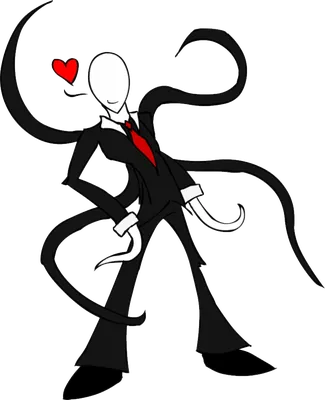 Slender Man PNG transparent image download, size: 800x984px