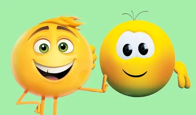 3d визуализация иллюстрации желтых эмоциональных шариков заполняющих большое  белое улыбающееся лицо, смайлик, улыбка эмодзи, счастливый смайлик фон  картинки и Фото для бесплатной загрузки