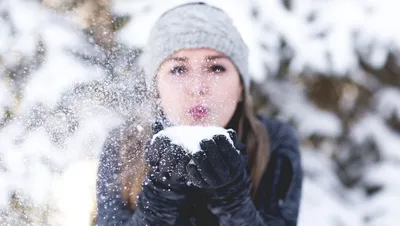 Снег в руках (61 фото) »