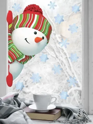 Снеговичок | Проекты рождественских вышивок, Зимние украшения,  Рождественские картины