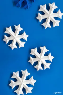 Как делать снежинки из бумаги своими руками: идеи новогодних узоров из  бумаги – фото - Дизайн 24