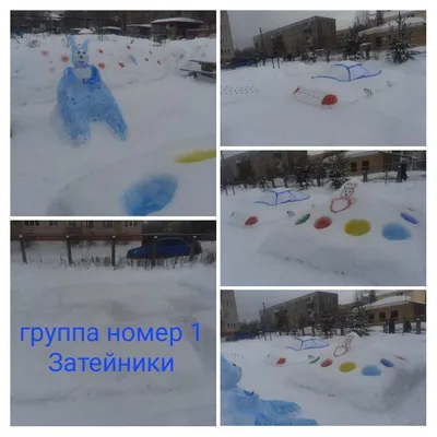 В Новосибирске жители во дворах слепили забавные фигуры из снега, снеговик  с грудью - 19 декабря 2021 - НГС
