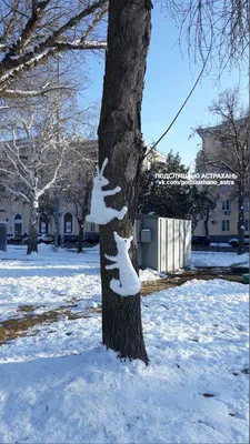 Пока есть снег, надо действовать: 25 снежных скульптур - альтернатива  обычным снеговикам