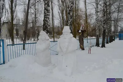 Снежные фигуры — МАУДО \"Центр дополнительного образования\"