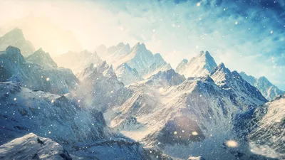 Белая снежная гора в 3d рендеринге, ледяная гора, горный хребет, снежная  гора фон картинки и Фото для бесплатной загрузки