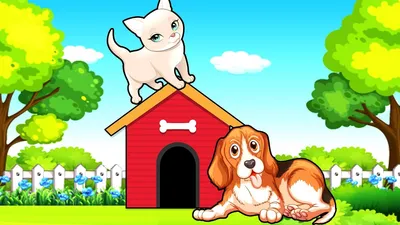 Кошка и Собака - Мультик про домашних животных - Мультфильмы 2018 - YouTube