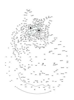 Раскраски по точкам для 8 лет (54 фото) » рисунки для срисовки на  Газ-квас.ком