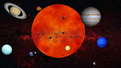 Астрономы нашли новую планету с кольцами на окраине Солнечной системы:  Новости ➕1, 09.02.2023