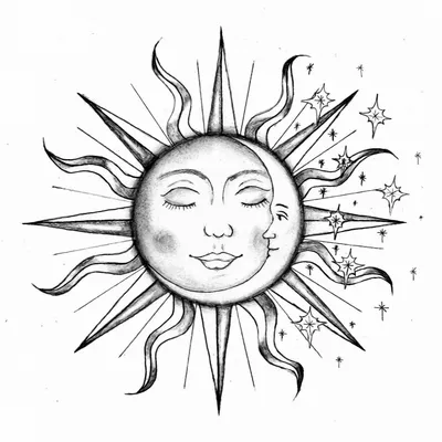Солнце И Луна На Горы — стоковые фотографии и другие картинки Солнце -  Солнце, Луна, Гора - iStock