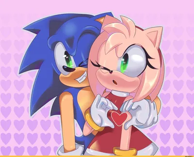 Sonamy :: Sonic the hedgehog (Еж Соник, Ёж Соник) :: Amy Rose (Эми Роуз) ::  StH art :: StH Пейринги :: StH Персонажи :: Sonic (соник, Sonic the  hedgehog, ) :: фэндомы /