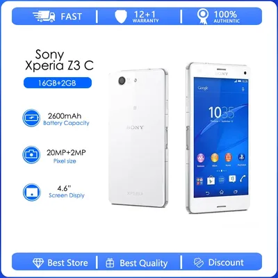 Sony Xperia Z3 Compact, 1288-1230 - Walmart.com