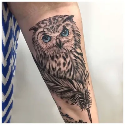 Тату сова: символика, стили и расположение татуировки - Курсы Тату