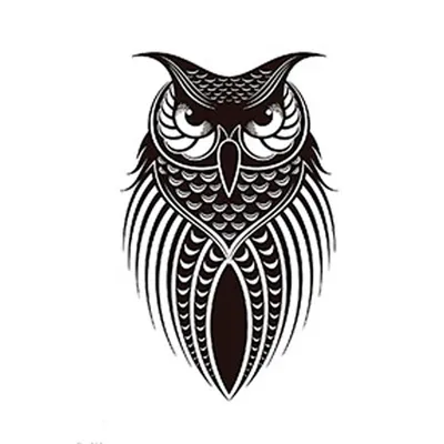 Татуировка совы в стиле реализм: фото – работа выполнена в тату студии  «West End» (СПб)