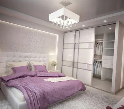 Дизайн интерьера спальни в светлых тонах в современном стиле| Фото лучших  модных идей