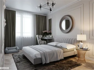 Интерьер спальни в светлых тонах: идеи стилей оформления и палитры оттенков  | Уютный дом с BLIZKO | Дзен