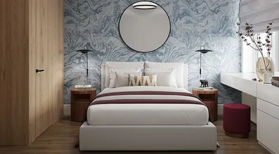Дизайн спальни 2021-2022. ТОП-5 модных трендов (46 фото) | Дизайн спален,  Элегантный декор дома, Интерьеры спальни