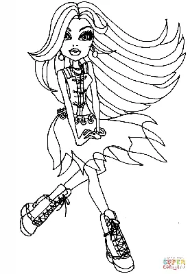 Spectra Vondergeist coloring page | Free Printable Coloring Pages