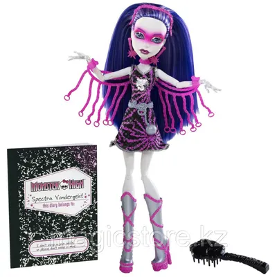 Кукла Monster High Спектра Вондергейст Супергерои Power Ghouls Spectra  Vondergeist (id 51629111), купить в Казахстане, цена на Satu.kz