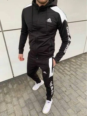 Мужской спортивный костюм | Adidas outfit men, Mens tracksuit set, Mens  fashion casual outfits